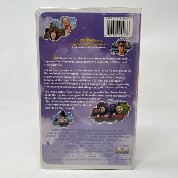 VHS Lot Thomas the Train Magic Railroad Oliver James and the Giant Peach - Picture 3 of 10